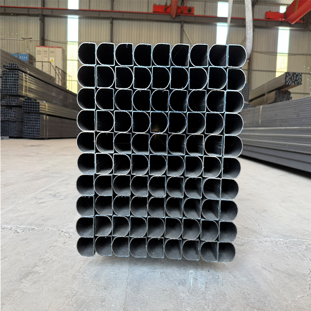 Grade700 D-shaped Hollow Steel Tube Semi Circular Pipe for Trailer Parts – Image 2