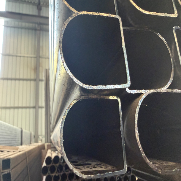 Grade700 D-shaped Hollow Steel Tube Semi Circular Pipe for Trailer Parts – Image 3